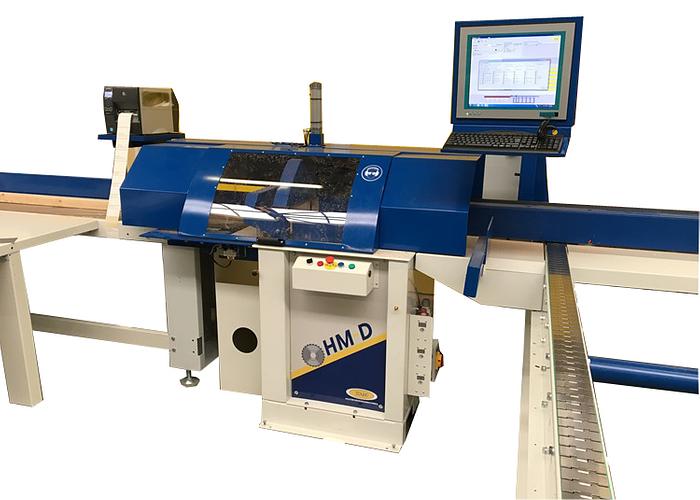 HM-D Automatic Push Fed Crosscut Saw For Straight Cutting