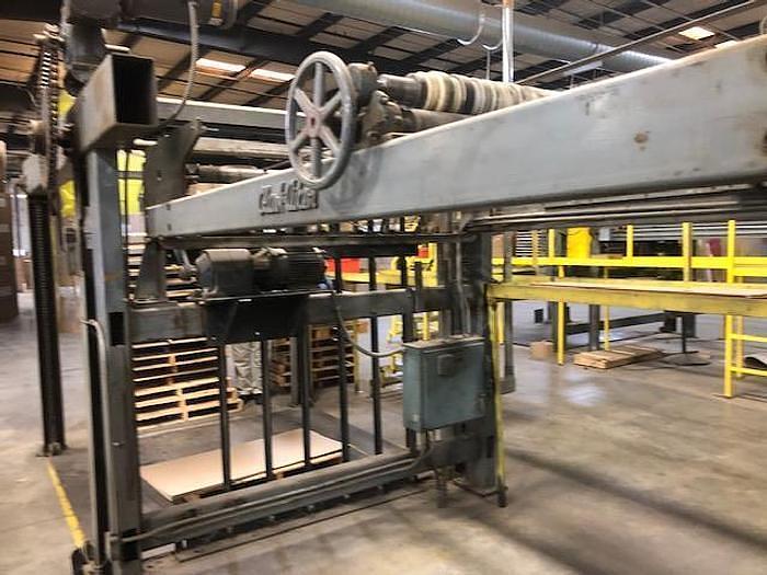 Used 64" CLARK AIKEN FIXED BED SHEETER