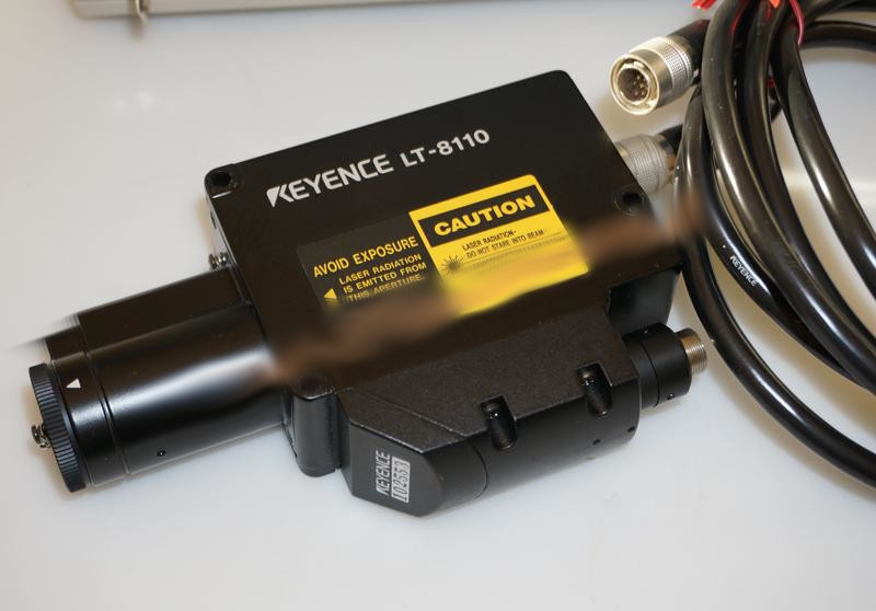 Used Keyence LT-8110, LT-V201, LT-8105 Surface Profiler