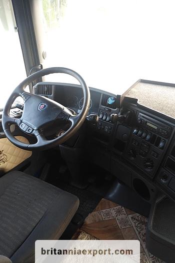 Used 2007 SCANIA R420 6X2 lift steer axle 50 ton tractor unit