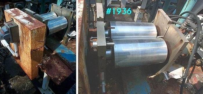 Used 5 IN. X 9 IN. DOUBLE DRUM DRYER – CHROME PLATED