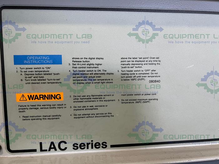 Used Despatch  LAC1-67-2 Burn In Oven 260°C / 500°F on Stand 21" x 24" x 24"