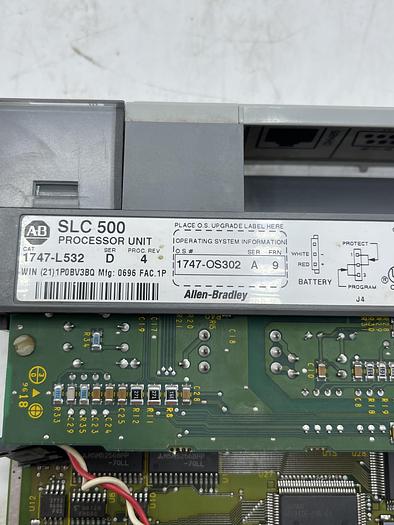 Used AB ALLEN BRADLEY 1747-L532 Ser D Rev 4 