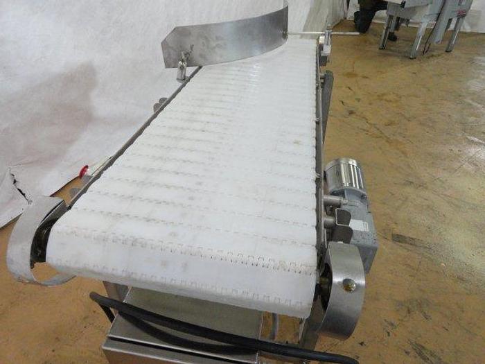 Used Stainless Steel Belt Conveyor; 17-1/2"W x 5'L