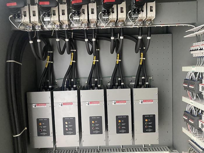 Used AC VFD houses Switch gear and multi drive units