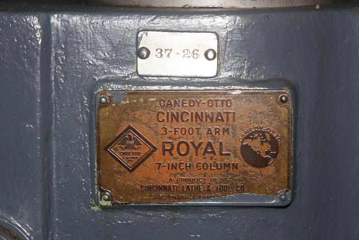 Used Cincinnati Radial Drill | 3' x 7'