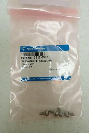 Used Agilent 1400-3298 Clamp Hose & 0515-0380 Screw-Machine Assembly M4