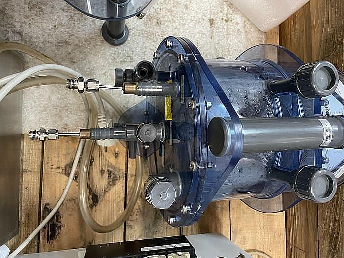 Used QCAL GDX600 MFC + Ritter TG 05 gas meter with memory for gases GSB-S/10