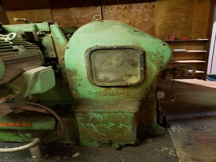 Used STETSON ROSS 6-12 MA-1 PLANER C/W PROFILE MODULE