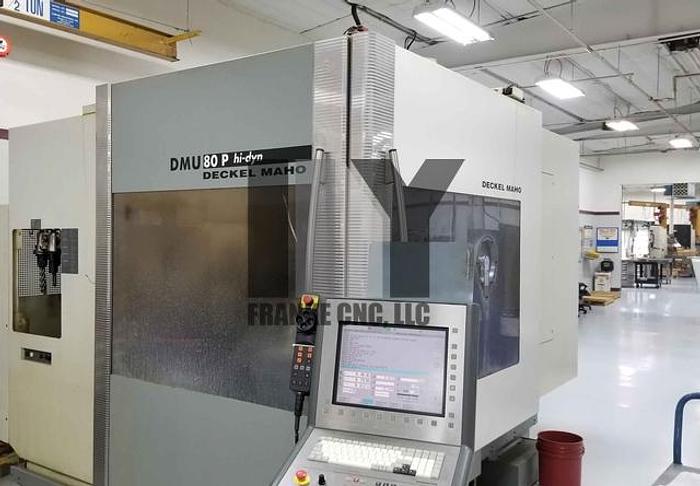 Used DMG MORI    DECKEL MAHO DMU 80P hi-dyn