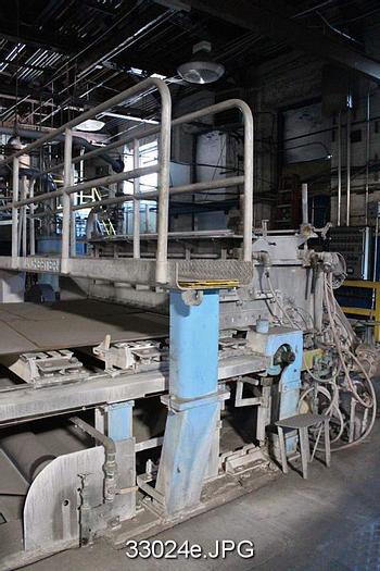 Used Beloit Fourdrinier 95" Wire Width Paper Machine #33024