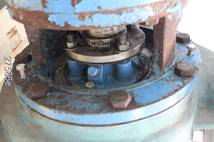 Used Goulds 3175 Goulds 3175 M, 8X10X14, 6 Vane Impeller, 13 1/2" Impeller Diameter, Stainless Steel Impeller, Stainless Steel Casing, Stainless Steel Stuffing Box, Stainless Steel Suction Side Plate, Dynamic Seal. #27586