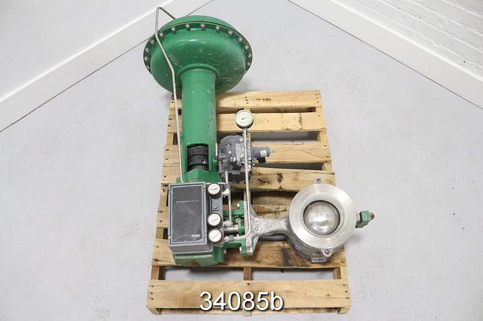 Used Fisher V100 6" V-Ball Valve #34085