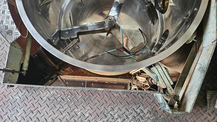 Used 2014 MTI Mischtechnik UT 750 Vertikal-Schnellmischer