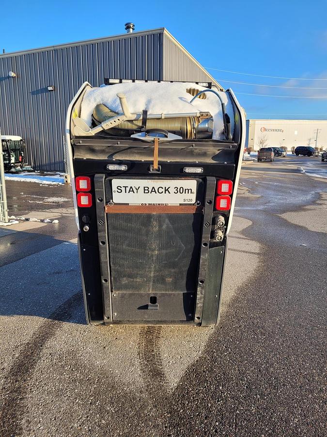 Used Mathieu MC-110  Sub-Compact Sweeper