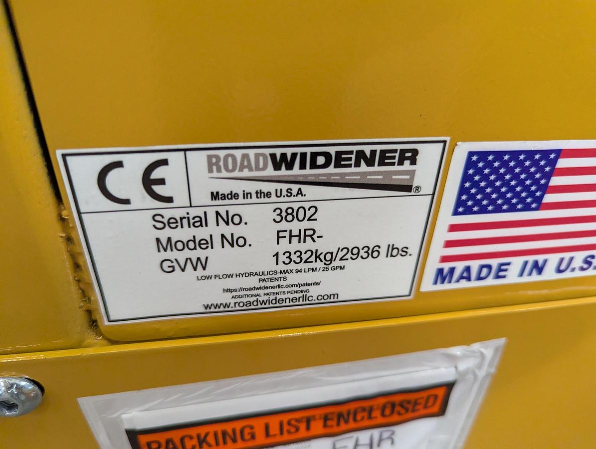 Used 2026 Road Widener LLC FH-R Series
