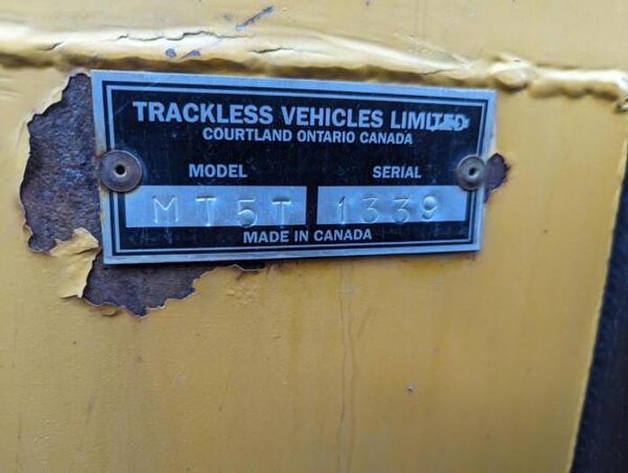 Used 1997 Trackless MT5 Municipal Tractor