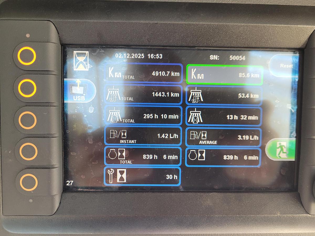 Used Mathieu MC-110  Sub-Compact Sweeper