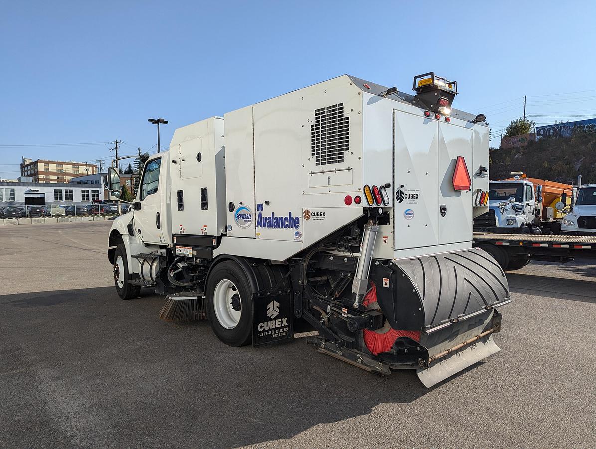Used Demo / Used - 2024 Schwarze M6 Avalanche Mechanical Broom Sweeper (single engine)