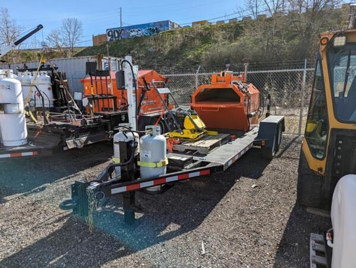 Used 2024 Heat Design Equipment Asphalt Recycling Trailer