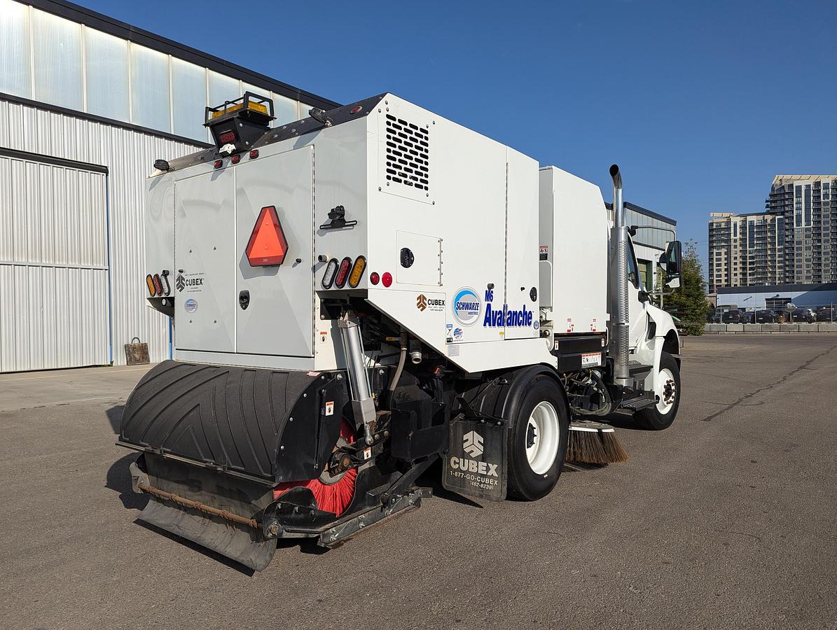 Used Demo / Used - 2024 Schwarze M6 Avalanche Mechanical Broom Sweeper (single engine)