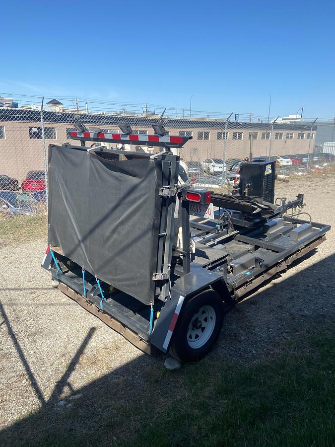 Used Heat Design Equipment - P1600 Infrared Asphalt Heater