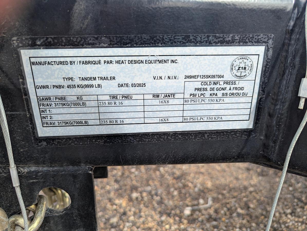 Used 2026 Heat Design Equipment 2T Hot Box