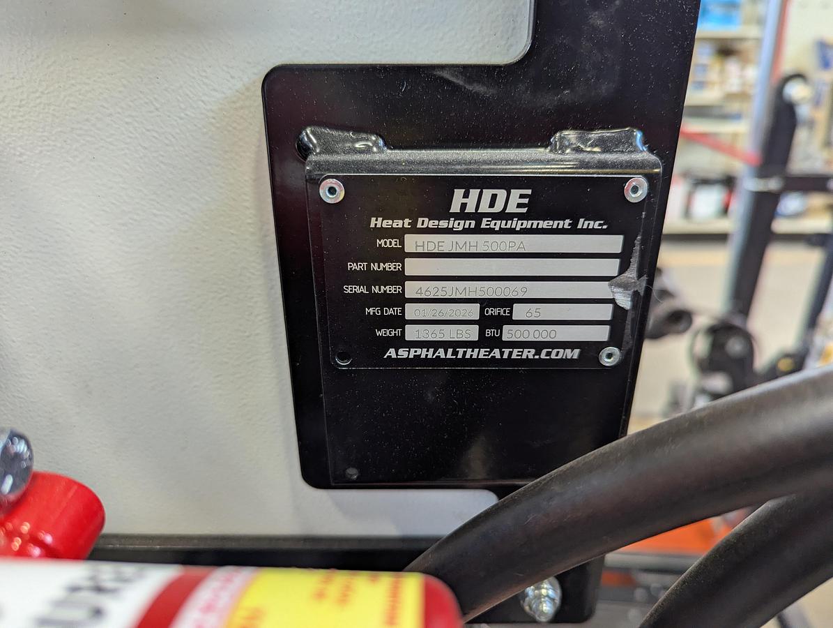 Used 2026 Heat Design Equipment Infrared Paver Joint Heater