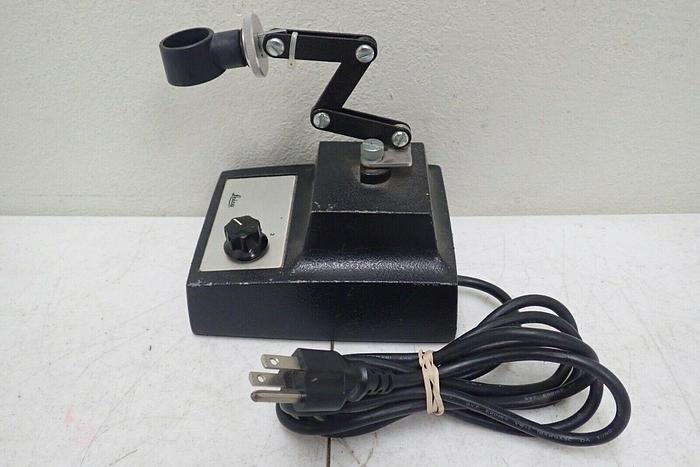 Used Leica Cat. No. 31-35-28 Microscope Light Illuminator Transformer with Stand