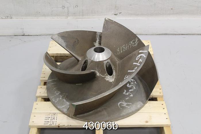 Used Sulzer APT61-20 And APT61-24 4-Vane 24.6" Impeller #43006