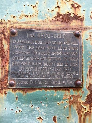 Used 0 Bucyrus Erie 36L SERIES II “NEW STYLE” Cable Tool Rig