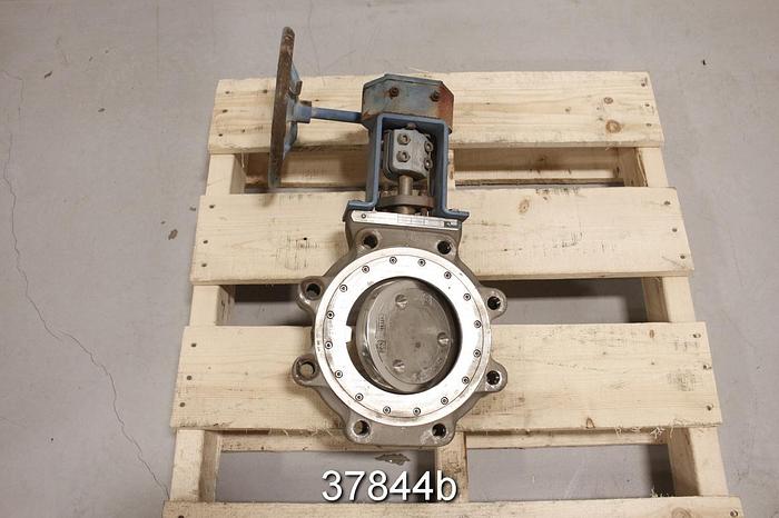 Used Neles Jamesbury 6" Hand Operated Butterfly Valve, 6 815L-11-3600MT #37844