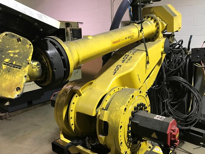 Used FANUC M900iA/260L 6 AXIS CNC ROBOT WITH R30iA CONTROLLER