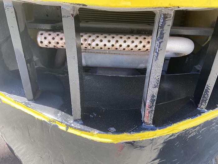 Used 12,000 POUND HYSTER MODEL S120FTPRS PAPER ROLL CLAMP TRUCK 60" CLAMP MFG. 2014