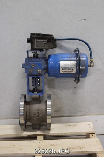 Unused Neles Jamesbury 4" V-Ball Control Valve #32593