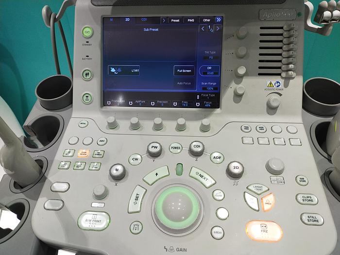 Gebraucht Toshiba Aplio 500 Ultraschallgerät