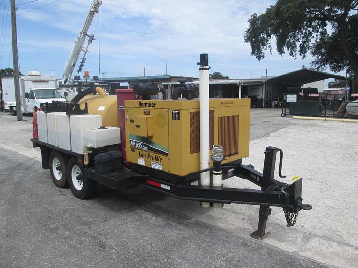 Used 2011 Vermeer Low Profile Air 555 SDT Vacuum Trailer.