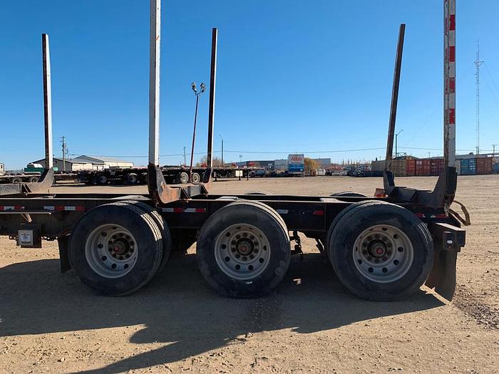 Used 2016 BWS Tridem Hay Rack Logging Trailer