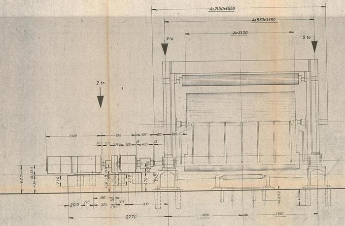 Gebraucht (FRW-167) - Slitter Rewinder, Jagenberg VARI-DUR - 2500 mm