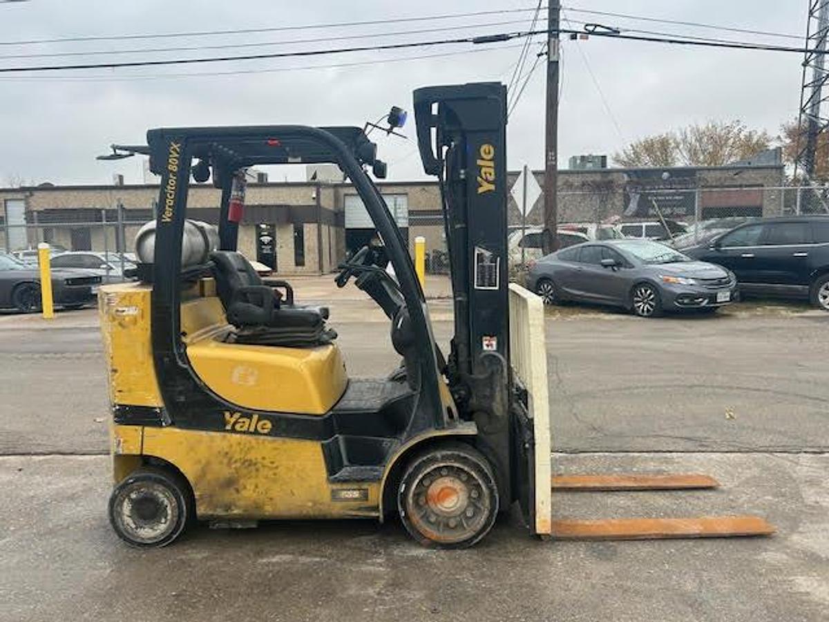 Used 2020 Yale GLC080VXNKAE094 8000lbs