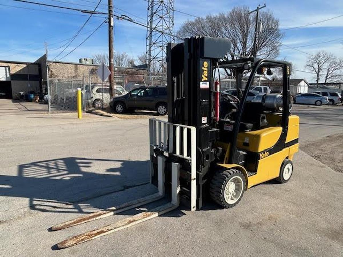 Used 2009 Yale GLC080VXNGSQ093.5  8000LBS