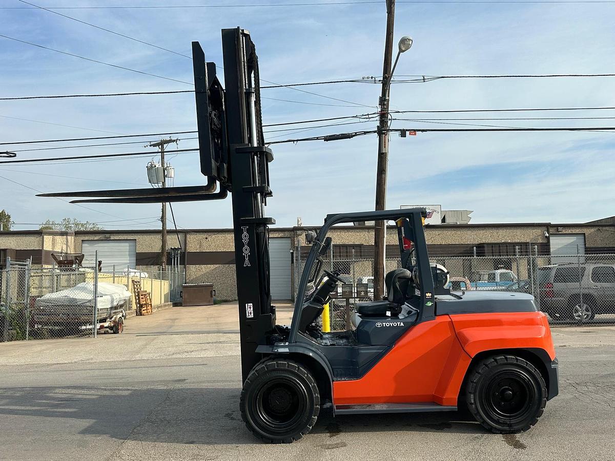 Used 2016 TOYOTA 8FG80U 17500 LBS