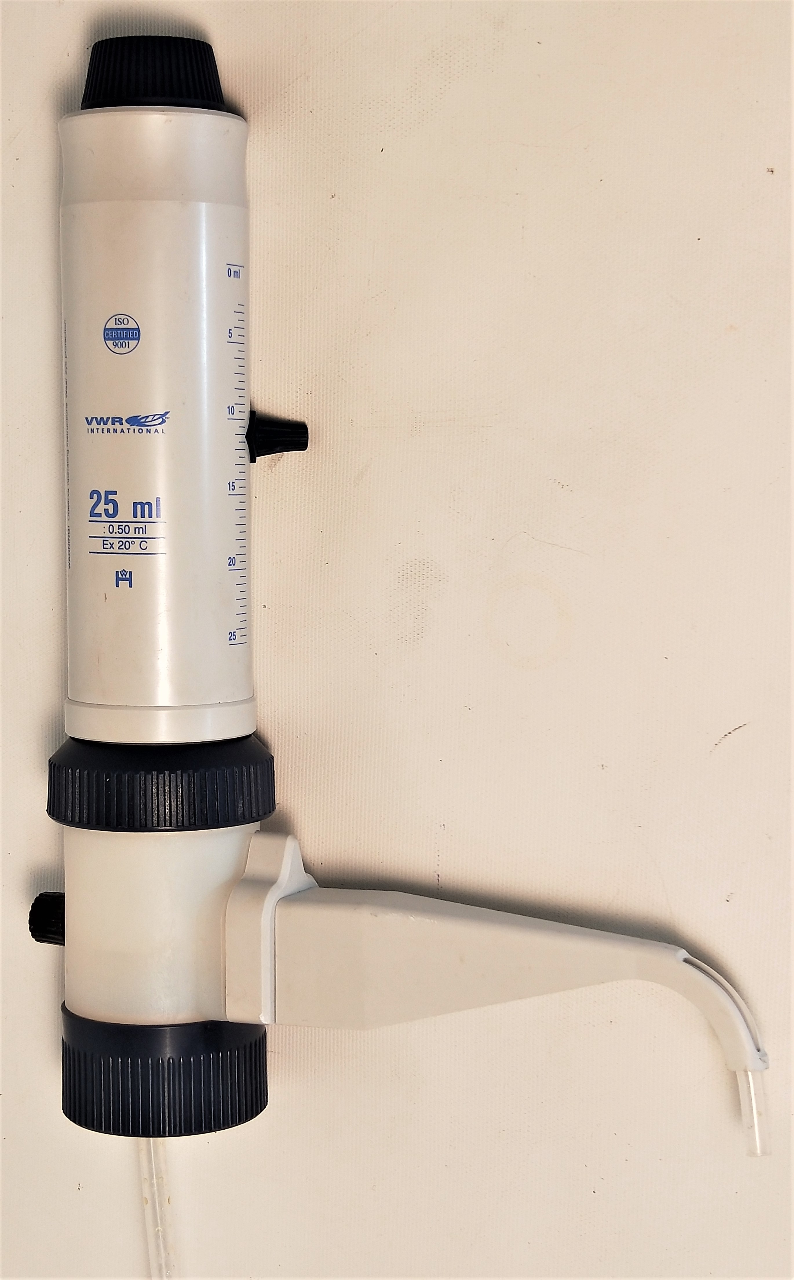 Used VWR LabMax Bottle-Top Dispenser - 25mL