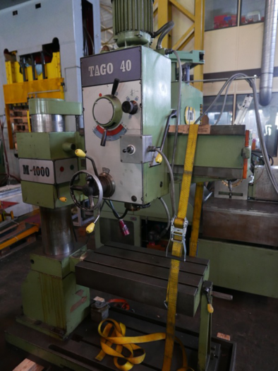 Gebraucht Radialbohrmaschine Tago 40 Ausladung 1000mm