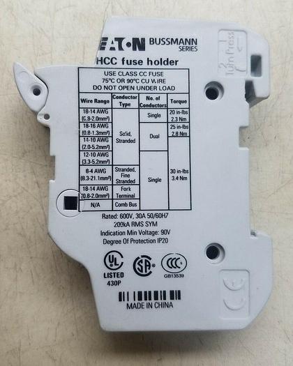EATON BUSSMANN HCC Fuse Holder