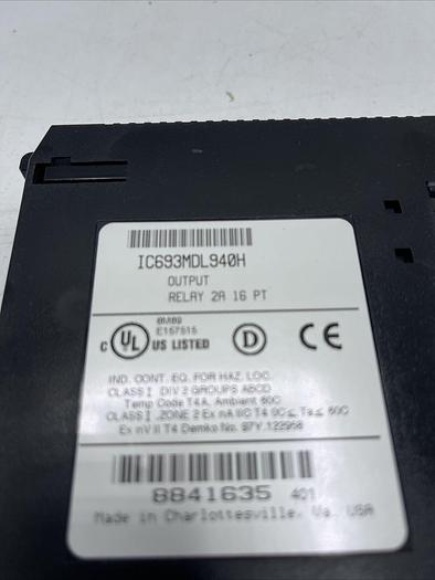 Used GE FANUC IC693MDL940H