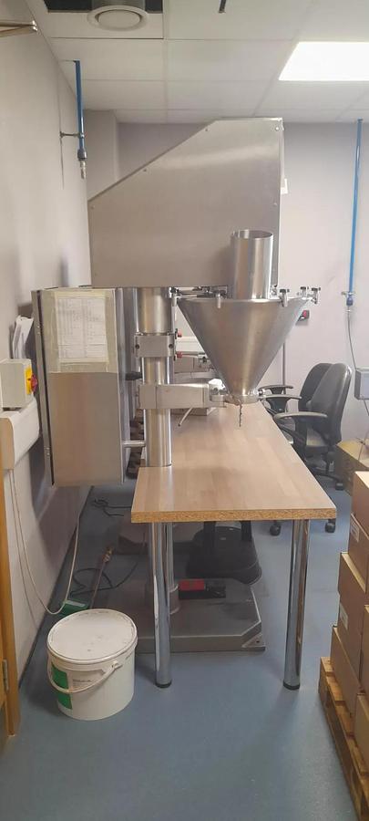 Used All-Fill model S10 auger filler All-Fill model H10 powder filling machine, Serial Number 10791, Year 2007