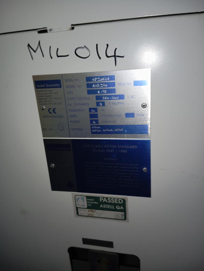 Used ASTEL AUTOCLAVE