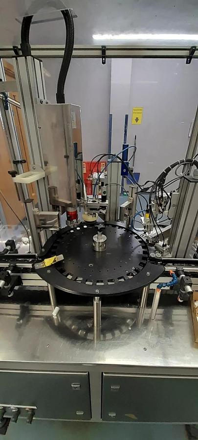 Used Cap coder cc1160 Monoblock filling and  capping machine