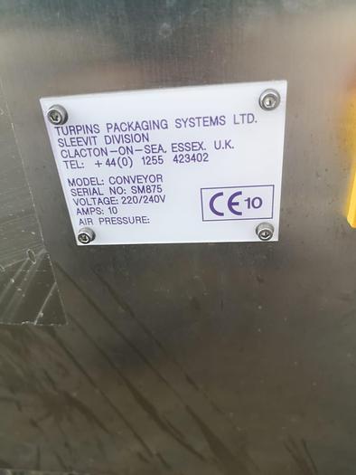 Used sleevit turpins Shrinkmaster Lite